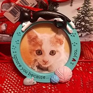 Cat Christmas ornament